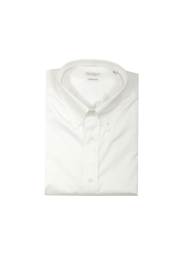 Camicia Brunello Cucinelli Bianco
